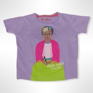 Piccolina Frida Kahlo Trailblazer Tee - Girls 4T